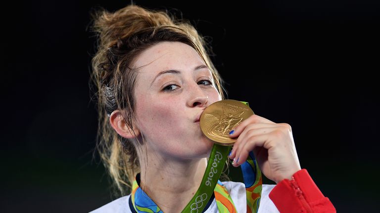 We check in with two-time taekwondo Olympic champion Jade Jones as she discusses body image, Olympic hopes and how she plans to leave a legacy in the sport