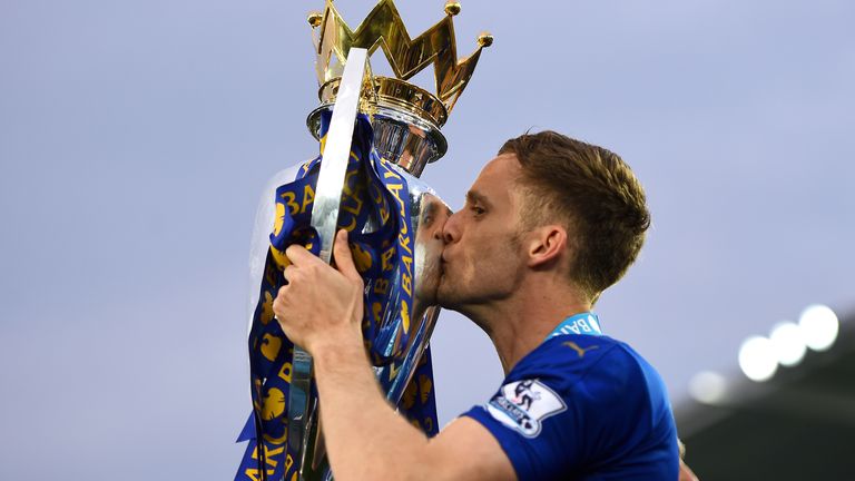 The 31-year-old was part of the squad that won the Premier League title in the 2015-16 season