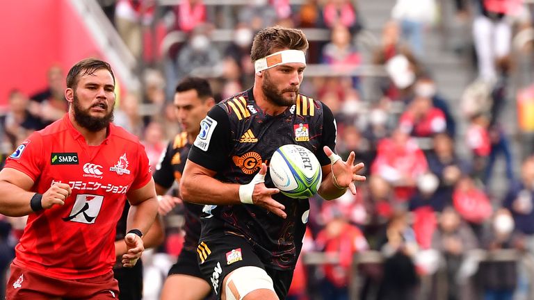 Lachlan Boshier in action for the Chiefs