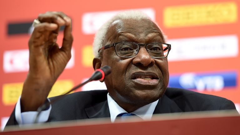 Former IAAF president Lamine Diack was sentenced to at least two years in prison