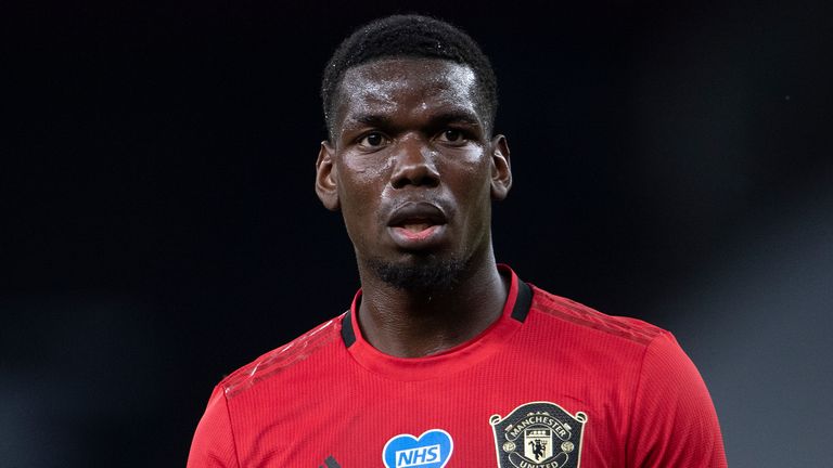 Pogba has featured in each of Man Utd's games since the restart