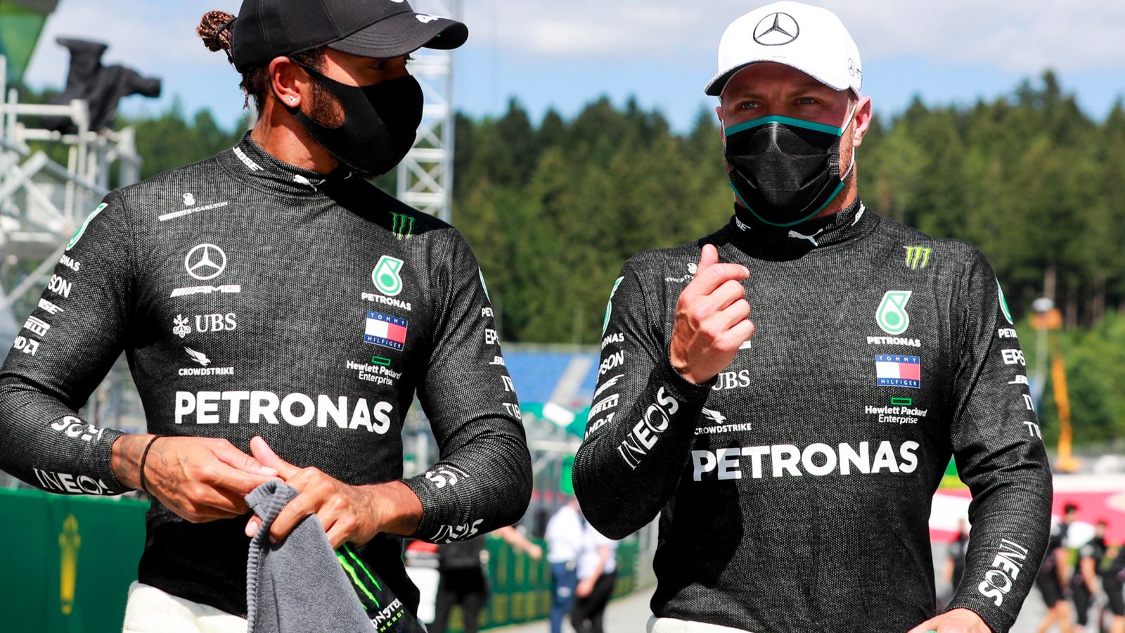 Austrian GP Qualifying: Valtteri Bottas pips Lewis Hamilton to pole | F1  News