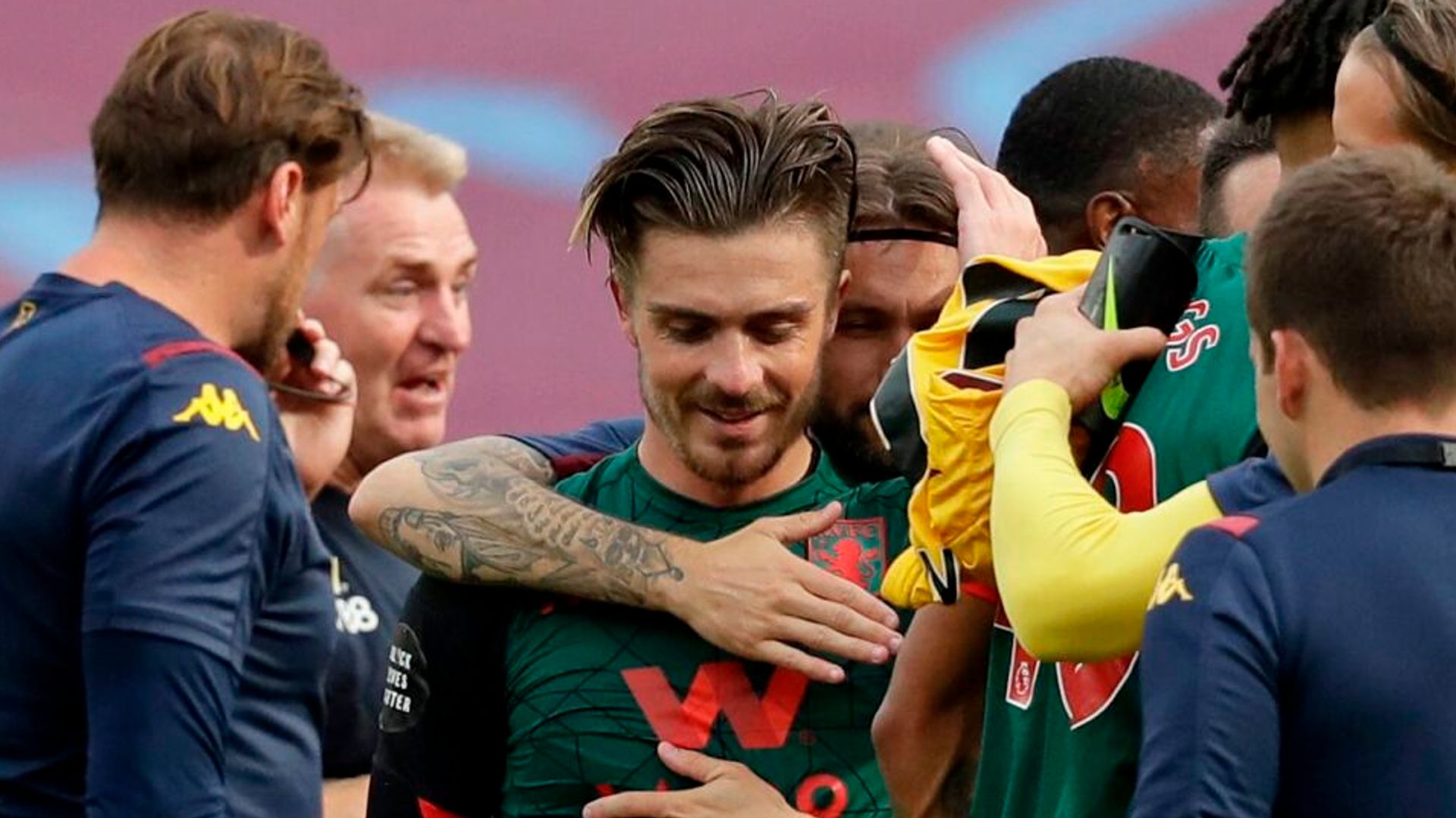 Smith: Where's Grealish going? Getting drunk with me!