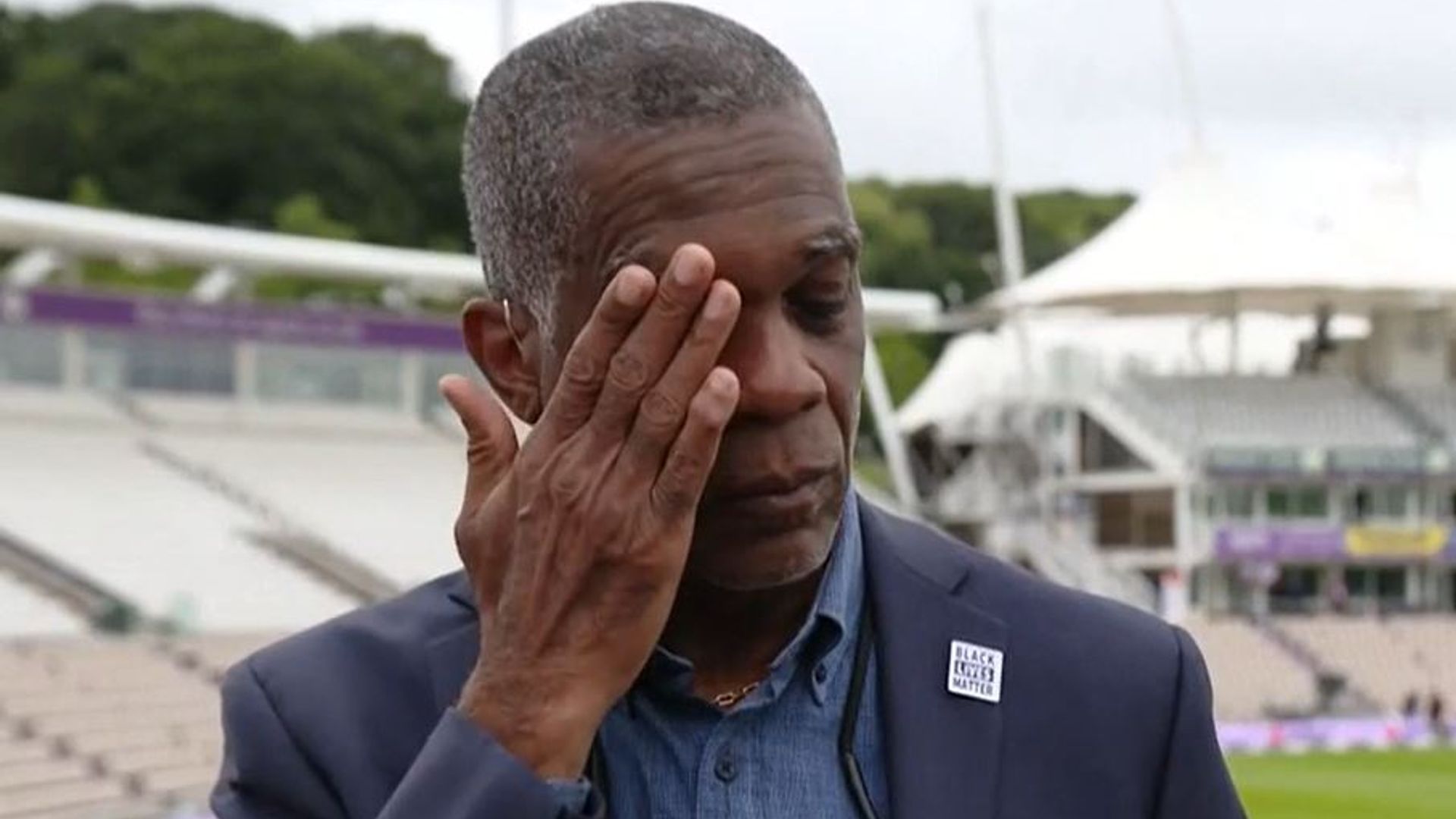 Holding breaks down over racism his parents faced