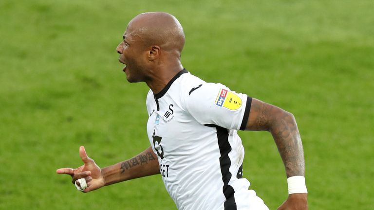 Andre Ayew scored and missed a penalty in the first game at The Vitality Stadium