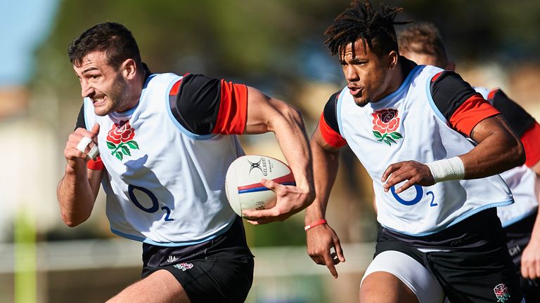  Will we see the likes of Jonny May (L)  explode against Ireland?