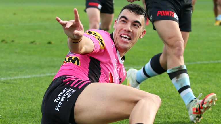 Charlie Staines made an impact on his Penrith debut