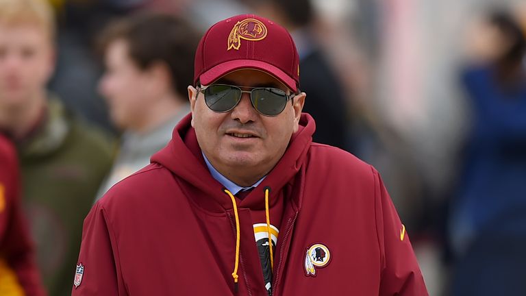 Redskins owner Dan Snyder has previously said the team will not change the name as long as he is in charge.