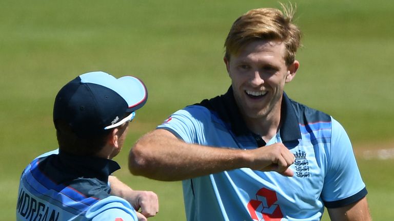 David Willey took five wickets on his ODI comeback for England