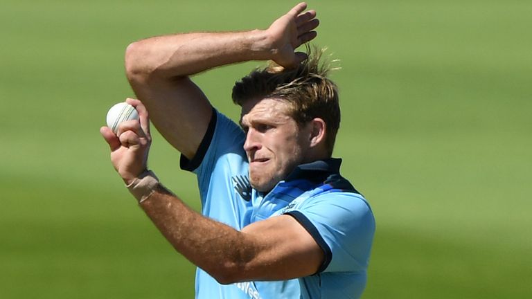 Willey dismissed Craig Young to seal his first ODI five-for