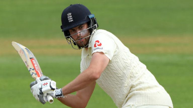 Sibley is expected to open the batting with Rory Burns in the first Test against the West Indies