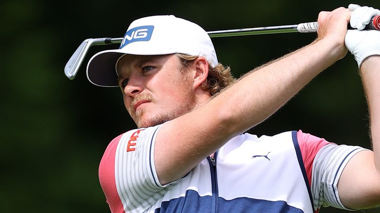 Eddie Pepperell discarded his putter into water at the end of the British Masters