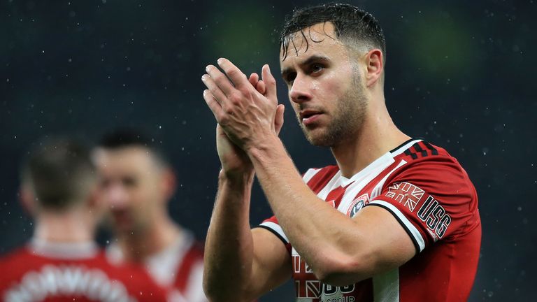 George Baldock on Sheffield United restart struggles, facing Sadio Mane ...