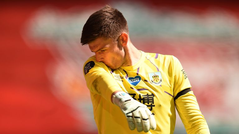 England goalkeeper Nick Pope is level with Ederson with 15 clean sheets