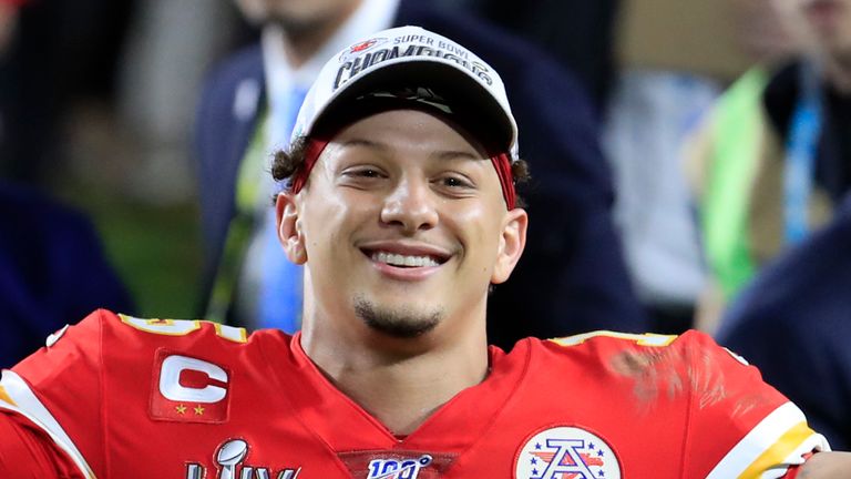Patrick Mahomes led the Chiefs to their first Super Bowl win in 50 years in February