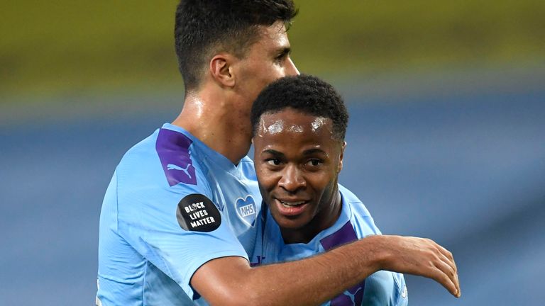 Raheem Sterling says Manchester City's season is far from finished