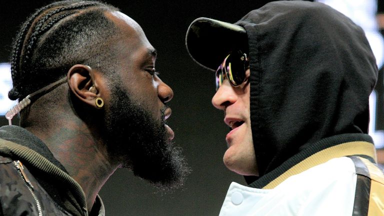 Deontay Wilder addressed Tyson Fury 