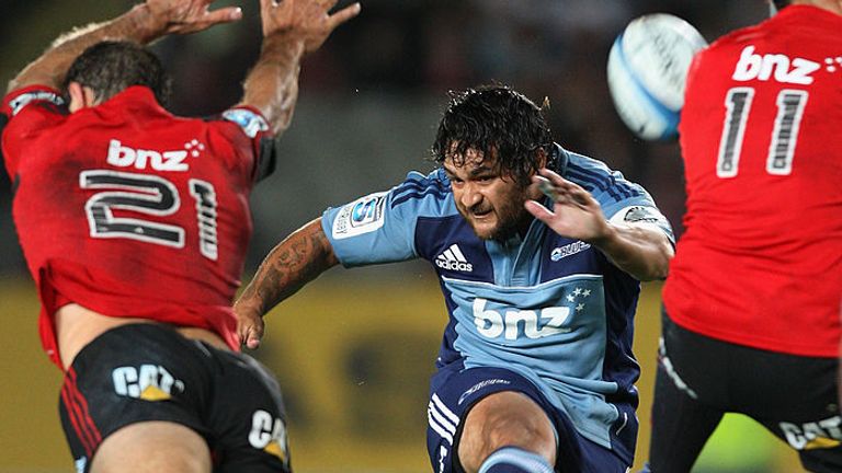 Piri Weepu missed a drop goal in dead time to win the game in 2012 on his Blues debut
