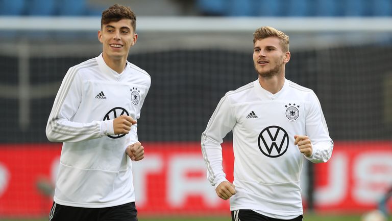 Timo Werner's Germany team-mate Kai Havertz could join him in London