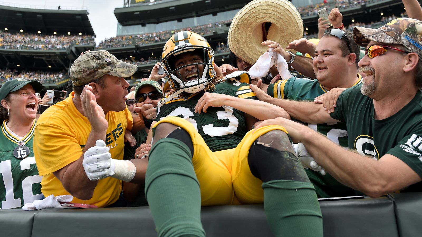 Lambeau Field will not host fans during first two home games