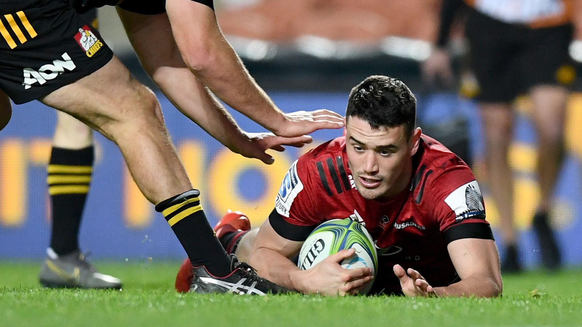 Crusaders beat Chiefs to put one hand on title