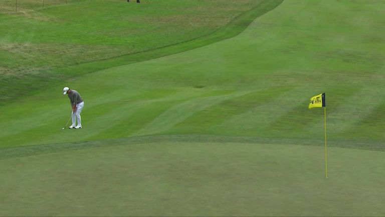 Tiger Woods, Dustin Johnson and Paul Casey all feature in the shots of the day from the final round of the PGA Championship