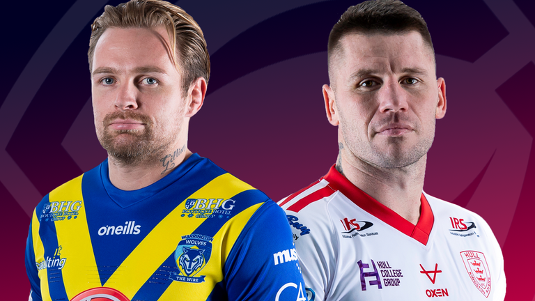 Warrington and Hull KR feature in the second Super League game of the day on Saturday
