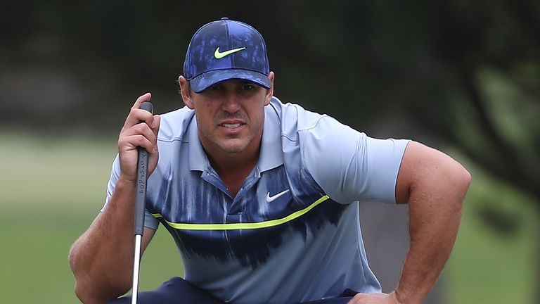 Brooks Koepka slipped out of contention on the final day at the PGA Championship