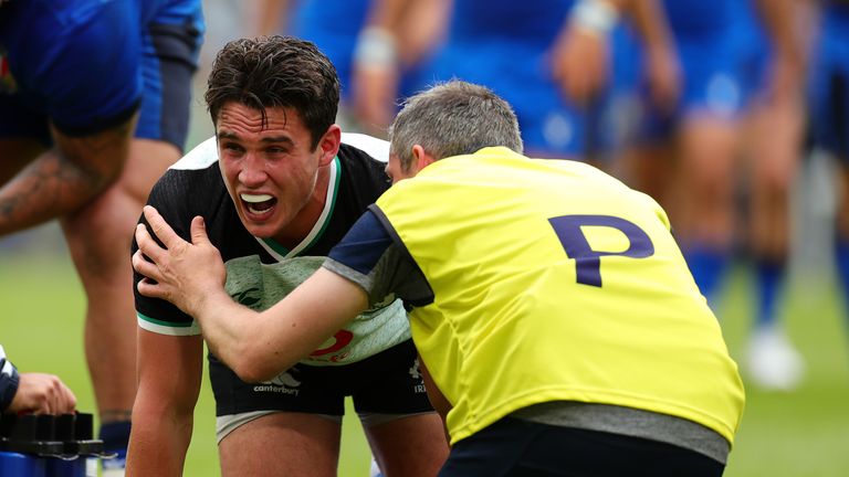 Carbery first suffered the injury a year ago in a World Cup warm-up game vs Italy