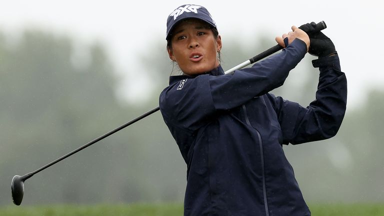 Celine Boutier pushed Kang hard in the closing stages