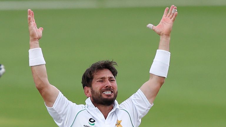 Yasir Shah had taken the wickets of Dom Sibley and Ollie Pope to leave England in trouble at 127-4