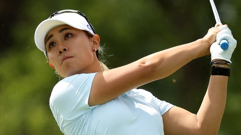 Danielle Kang is the leader on six under