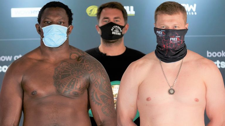 Whyte was over two stone heavier than Povetkin for crucial heavyweight clash