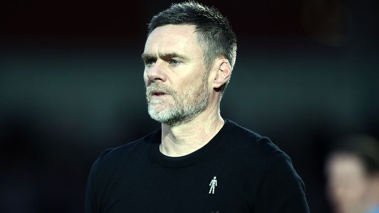 Salford City manager Graham Alexander