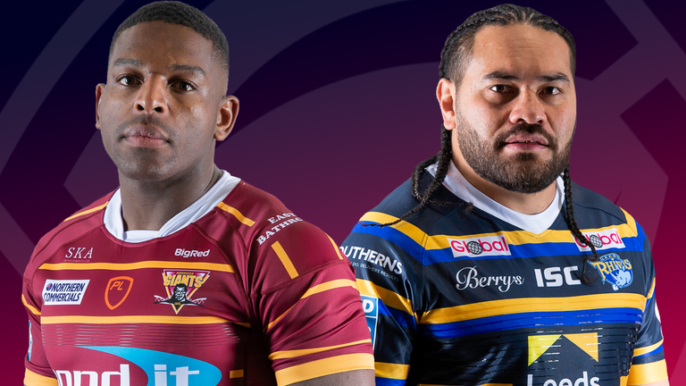 Huddersfield and Leeds clash at Headingley on Sunday