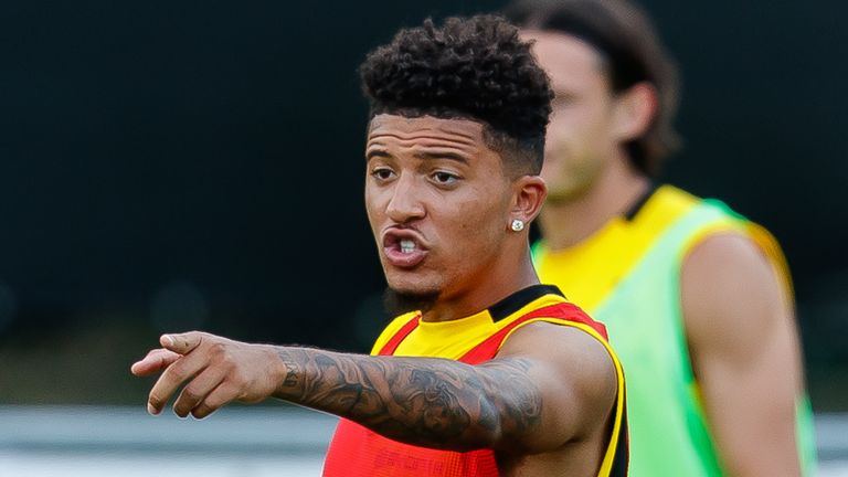 Jadon Sancho's future is in doubt amid interest from Manchester United