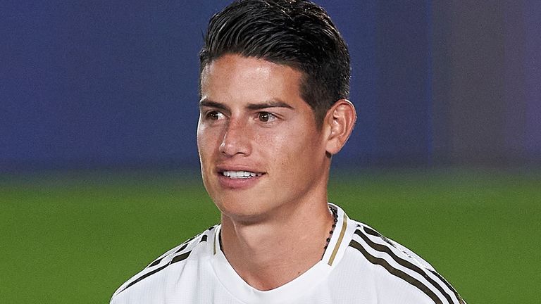 James Rodriguez: Everton close in on Real Madrid ...