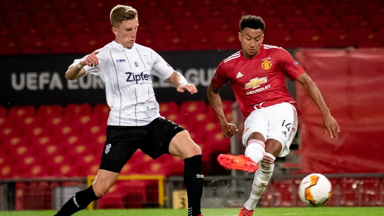 Jesse Lingard scored United's equaliser