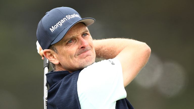 Justin Rose is three off the pace going into the final day