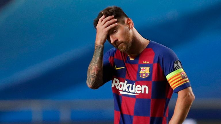  Barcelona suffered one of their biggest defeats on Friday
