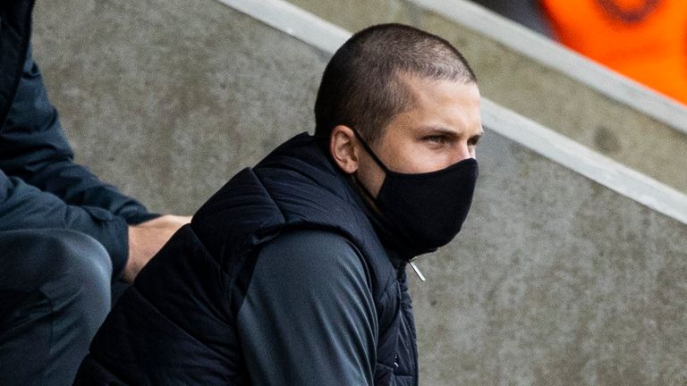 Dykes watched on as Livingston battled to a goalless draw against Rangers