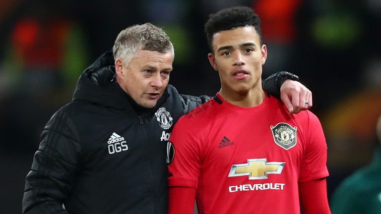 Ole Gunnar Solskjaer says Europa League has been great for likes of Mason Greenwood