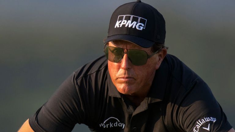 Mickelson is currently world No 56