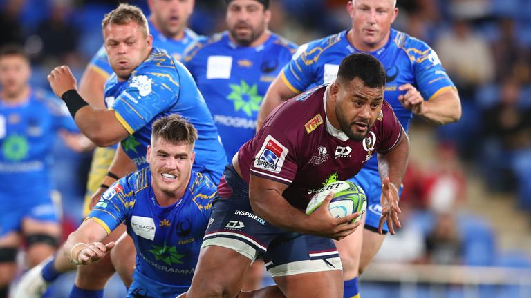 Taniela Tupou and the Reds ran riot as they routed the Western Force in Round 8 of Super Rugby AU