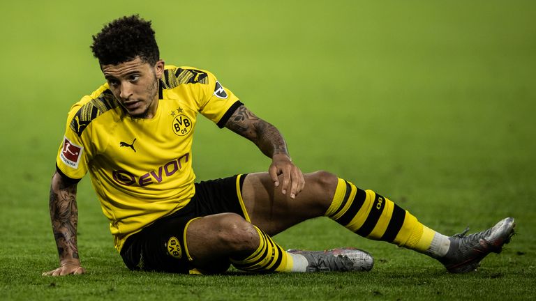 Manchester United remain unhappy with Borussia Dortmund's asking price for Jadon Sancho