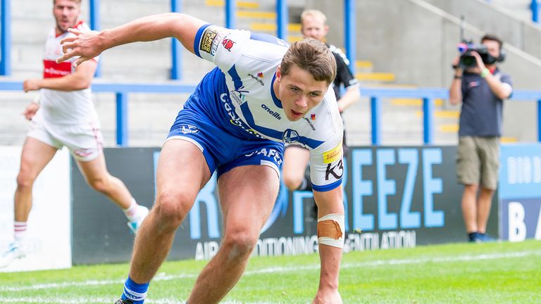 Welsby touched down twice as Saints scored five tries on the day