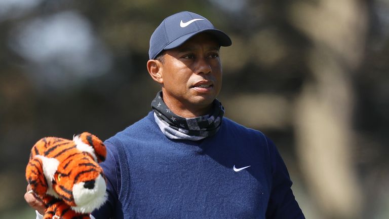 Woods was again frustrated by his putting at Harding Park