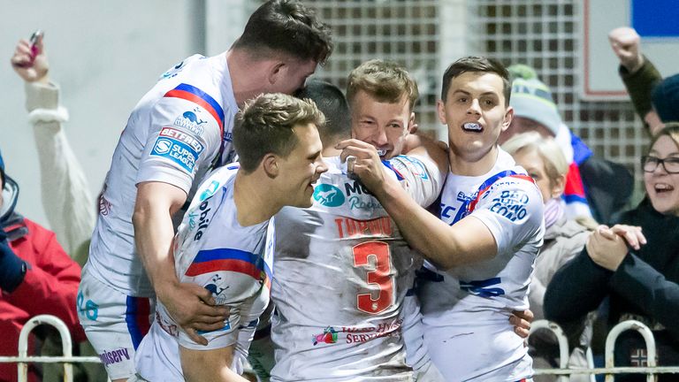 Will Wakefield be celebrating against Wigan?