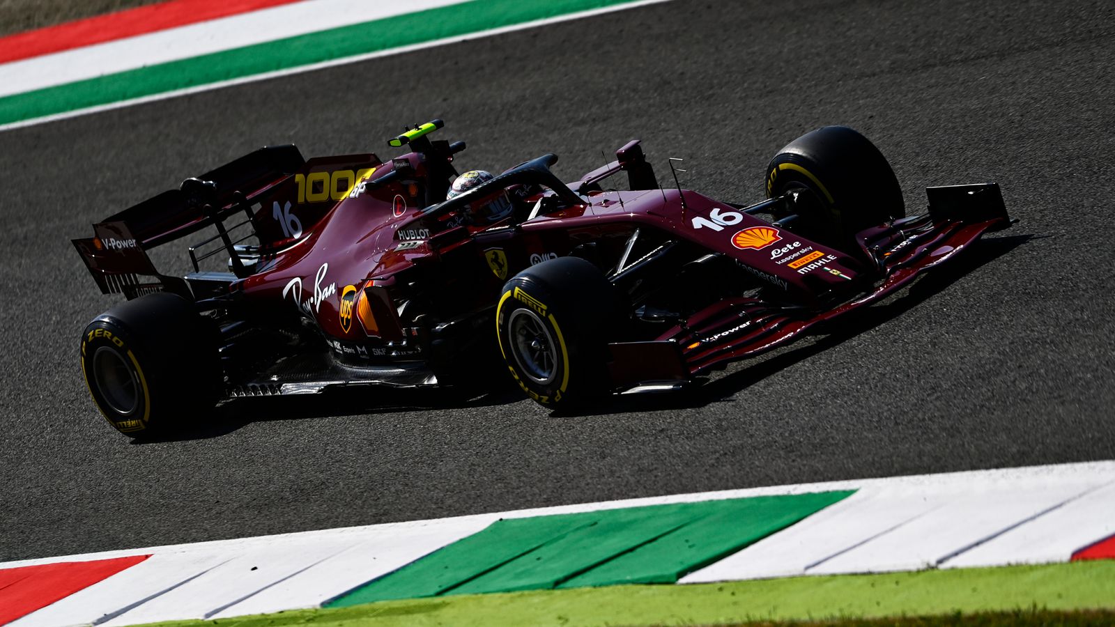 Tuscan GP: Ferrari debut new-look burgundy livery to mark 1000th race | F1 News