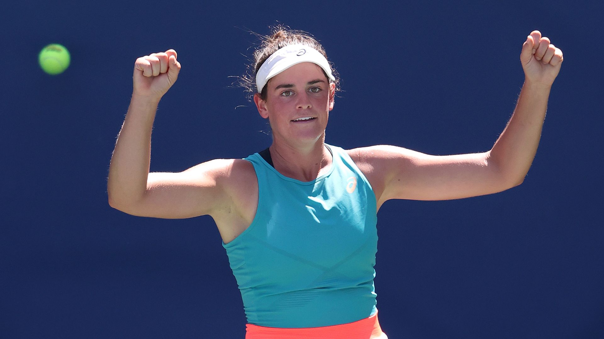 Brady overpowers Kerber to reach quarter-finals